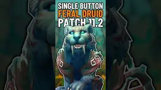 Feral Druid Single-Button DPS | One-Button Assistant Build in WoW Patch 11.2 | #worldofwarcraft