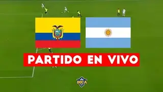 🛑 ECUADOR vs ARGENTINA EN VIVO | EL CAMPE&Oacute;N DEL MUNDO vs LA TRI ELIMINATORIAS - FECHA 18 // ATB 🎙️