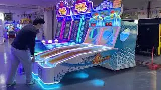 2 Players Happy Bowling Arcade Game Machine