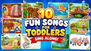 10 Kids Songs in One Fun Video! The Ultimate Sing‑Along Collection