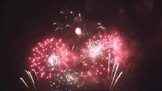 Fuegos artificiales de Gijon 2014
