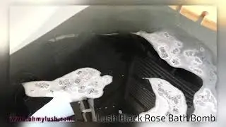 Lush &hearts; Harajuku Exclusives &hearts; Black Rose Bath Bomb