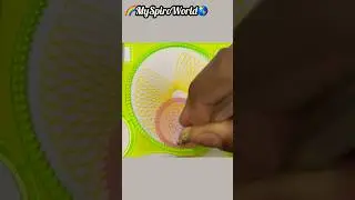 Beautiful Spirograph Art💫 (Part-63) #spirograph #satisfying #shorts @MySpiroWorld1010