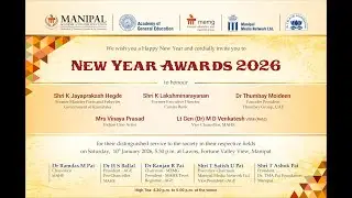 New Year Awards 2026 -  MAHE  Manipal