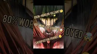 Eren Yeager hero tha ya villian? 👿 #shorts