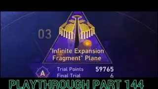 Honkai star rail PS5 playthrough part 144 planner infinity:infinite expansion fragment