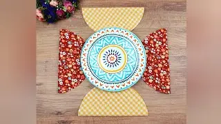 From Fabric Circles to Functional Art &ndash; DIY in Style! 🧵