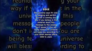 Claim 4444 #manifestation #lawofattraction #spirituality #love #meditation #universe #usa #astrology