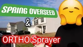 Spring over seeding and hose end sprayer review