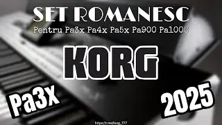 Nou SET KORG Pa3X Pa1000 Pa4x Pa5x Pa900
