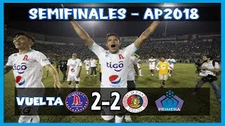 Alianza FC [2] vs. CD FAS [2] FULL GAME -12.8.2018- ES Apertura 2018 [SF/Vuelta]