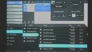 Ipad and Cubasis Midi Drums #2