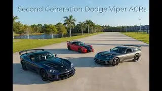 New Arrivals - Trio of Second Generation Dodge Viper ACRs