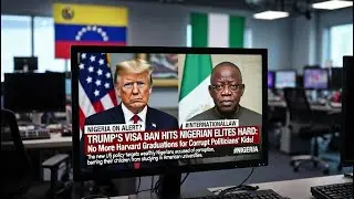 TRUMP'S VISA BAN HITS NIGERIAN ELITES HARD: No More US Graduations for Corrupt Politicians' Kids!