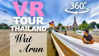 【Insta360 X3】skillism VR/360 - Wat Arun, Thailand #vrvideo #vrtour #skillism