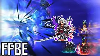 FFBE - Sephiroth Super Nova Limit Burst (Kingdom Hearts version)