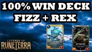100% win Fizz Deck | game play  | Legends of Runeterra Deck