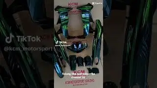 Coverset 125zr hijau lumut