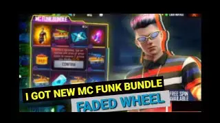 New Faded Wheel in free fire🔥|| I GOT NEW MC FUNK BUNDLE IN FREE FIRE....