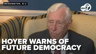 Steny Hoyer ends 60-year public service career with warning about democracy