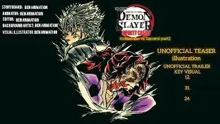 DEMON SLAYER  | INFINITY CASTLE ARC | Kokushibo vs sanemi part 2 |UNOFFICIAL TEASER (FAN MADE)