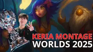 T1 Keria Worlds 2025 Montage - Top 15 Insane Keria Plays