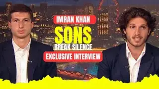 Finally, Imran Khan’s Sons Break Their Silence | Exclusive Interview | Part 1