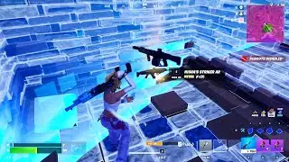 Fortnite I almost won with this BRUTAL LOOT!