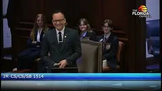 Senator Smith passes SB 1514 school anaphylaxis in Florida Senate (FULL VIDEO)
