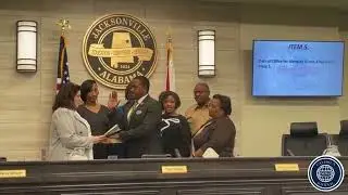 Swearing In For Jacksonville City Council - Marques Green