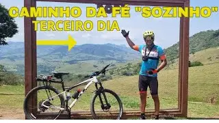 Caminho da Fé, Solo -  Terceiro dia - de Estiva até Pousada da Dona Inês na Luminosa.