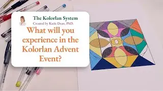Kolorlan Advent Calendar Mindful Adult Colouring Kit