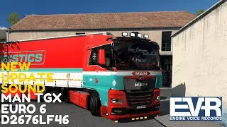 [ETS 2 1.53] NEW [UPDATE] SOUND PACK SFX MAN TGX 440 D2676 Euro6 #ets2