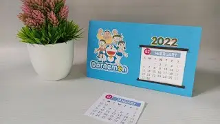 Membuat Kalender Meja 2022