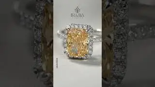 A Statement in Simplicity | Yellow Diamond Ring by IRAAYA