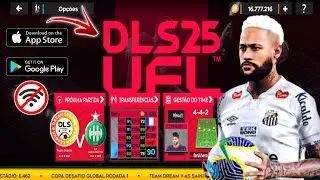 Saiuu !! DLS 25 MOD UFL Mobile Offline, Gr&aacute;ficos Full HD, Atualizado Para Qualquer Android.