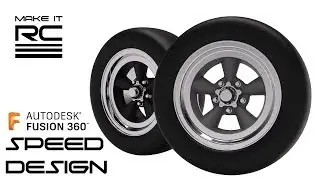 1/24 Scale American Racing Torq Thrust Wheel Speed Modeling