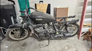 1981 Yamaha XS850 restoration intro video