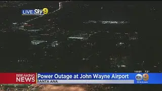 Fire At Irvine Transformer Leaves Passengers Stranded At John Wayne Airport