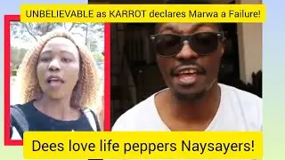 НЕВЕРОЯТНО, КАК КАРРОТ НАЗЫВАЕТ @iammarwa НЕУДАЧНИЦЕЙ 😔/@DeeMwango СВЕТИТСЯ, КОГДА ОНА ЛАЕТ!