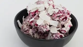 Instant Frozen Berry Yogurt by #DAREBEETS