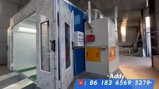 Diesel heating auto paint booth#painting #paintbooth #spraybooth #carbodypaint #bodypainting #car