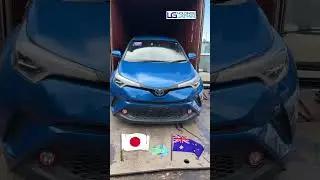 Another vehicle container is on the way to UK #car #container #carlover  #lghjapan