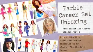 Barbie Ken Career Series Unboxing 🎁 Barbie Scientist Doll Unboxing
