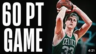 Larry Bird Scores 60points! 4mins | Boston Celtics Vs Atlanta Hawks REACTION!  