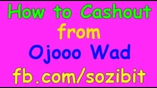 How to Cashout from Ojooo Wad Bangla Tutorial