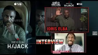 INTERVIEW with HIJACK (Apple TV+) | Lead Actor: IDRIS ELBA