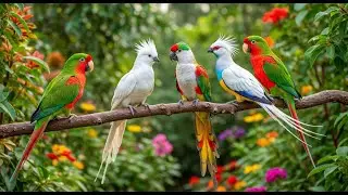 Pure Bird Sounds in Nature &bull; Peaceful Background &bull; Stress relief &bull; Soul healing