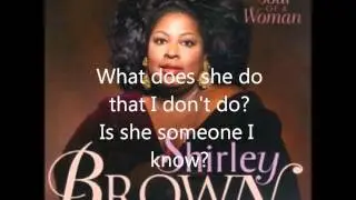 Shirley Brown Who is Betty?+Lyrics
