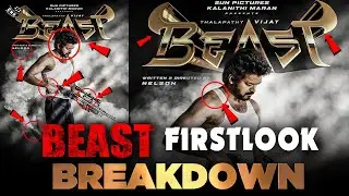 Beast First Look Break Down &ndash; Vijay Getup Secret Reveals | Record Breaks Indian Cinema